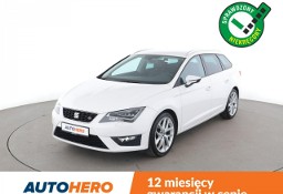 SEAT Leon III FR full LED półskóra klima auto grzane fotele navi czujniki parkowan