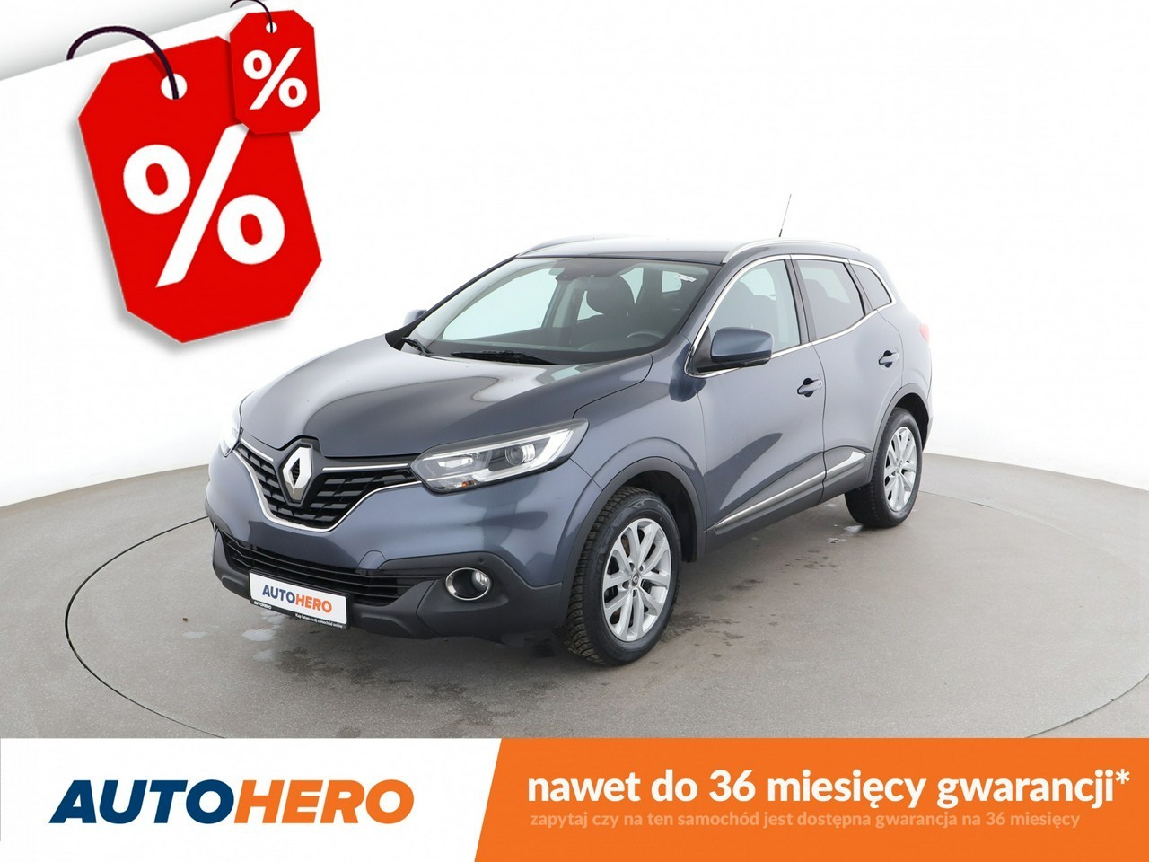 Renault Kadjar I navi, klima auto, kamera i czujniki parkowania