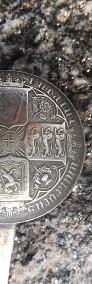 Łyżka z Monetą Królowej Indii Brytyjskich-3
