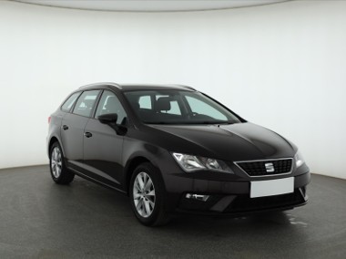 SEAT Leon III , Salon Polska, Klima, Tempomat, Parktronic,-1