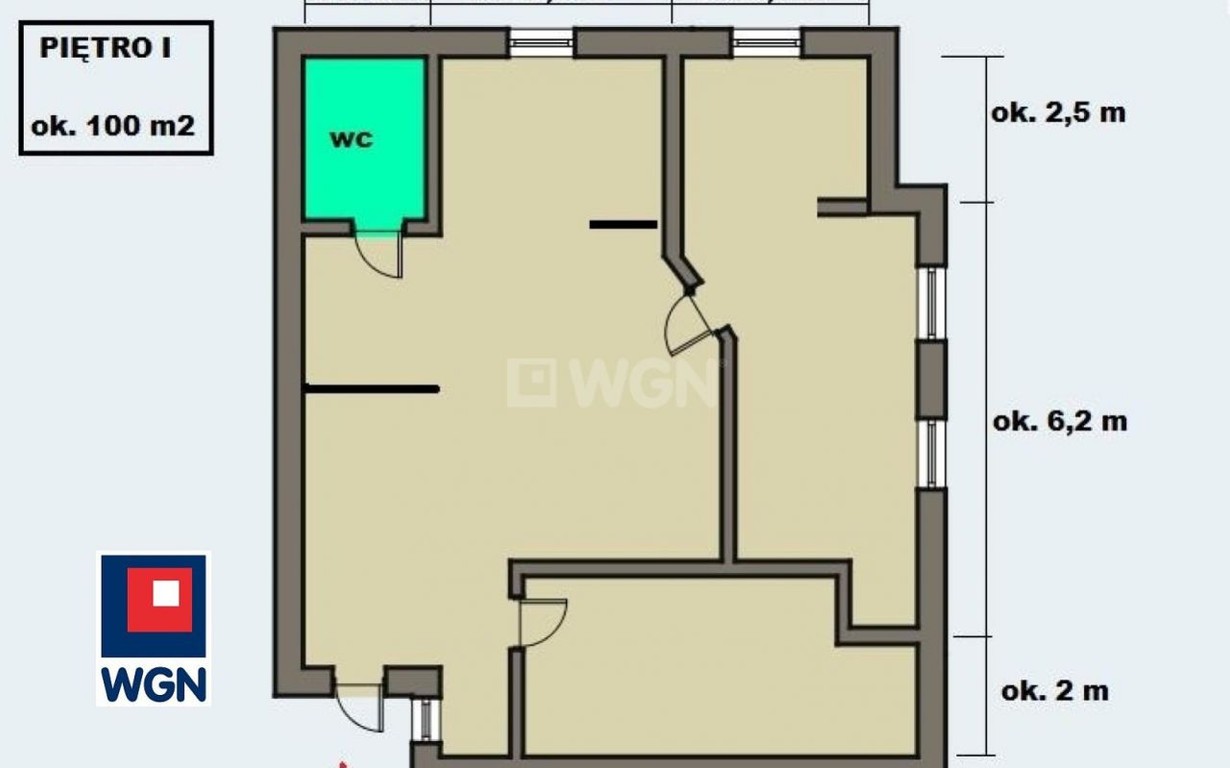 Lokal handlowy na sprzedaż, 200 m², 4 pomieszczenia Libiąż Libiąż - Widok 5