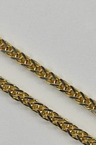 ŚLICZNY złoty łańcuszek LISI OGON pr 585 , 14 karatów-2