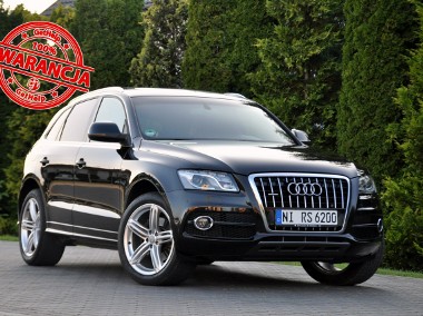 Audi Q5 I (8R) 3.0TDI(240KM)*2xS-Line*Navi*Kamera*Panorama*Skóry*El.Fotele*Alu20"AS-1