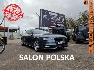 Audi A5 II 2.0 TFSI 211 KM, Automat, Łopatki, S-line, Led, Quattro, Bluetooth-1