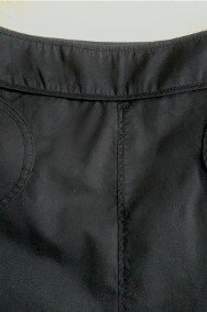 Czarna spódnica z zapinanymi kieszeniami  40  bawełna  H&M-2