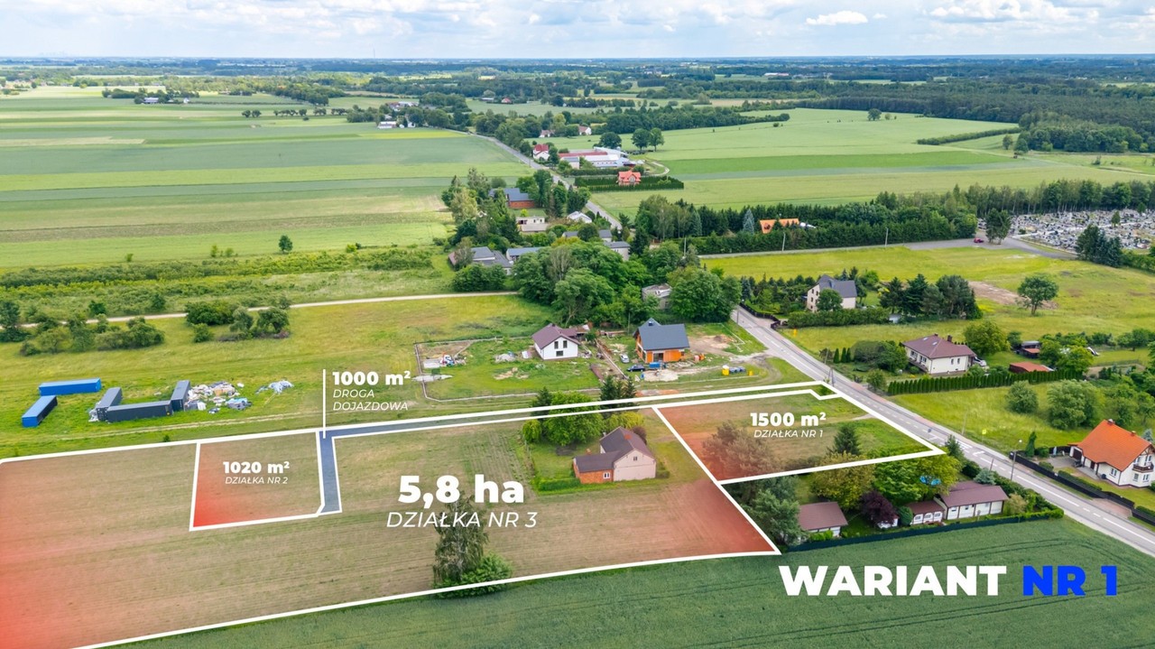 Działka rolno-budowlana, wydane WZ, cicha i spokojna okolica, Kampinos, warszawski zachodni