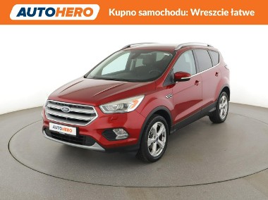 Ford Kuga II klima auto navi kamera i czujnki parkowania grzane fotele+kierownica-1