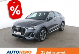 Audi Q3 II S-Line, Napęd na 4 koła, wirtualne zegary, pełna książka serwisowa,