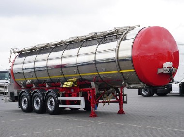 CYSTERNA SPOZYWCZA / 28 475 LITRÓW / 4 KOMOROWA /  WEBASTO / POMPA-1