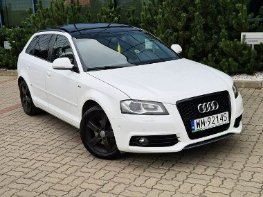 Audi A3 II (8P) GWARANCJA * SLINE * bixenon * kamera * szklany dach* serwis * warsza-1