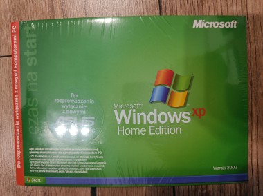 Windows XP Home Edition oryginalny, zapakowany - Asus-1