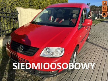 Volkswagen Caddy III 2,0 TDI, 7 miejsc, podwójne drzwi suwane, hak ,klimatronic, z Niemie-1
