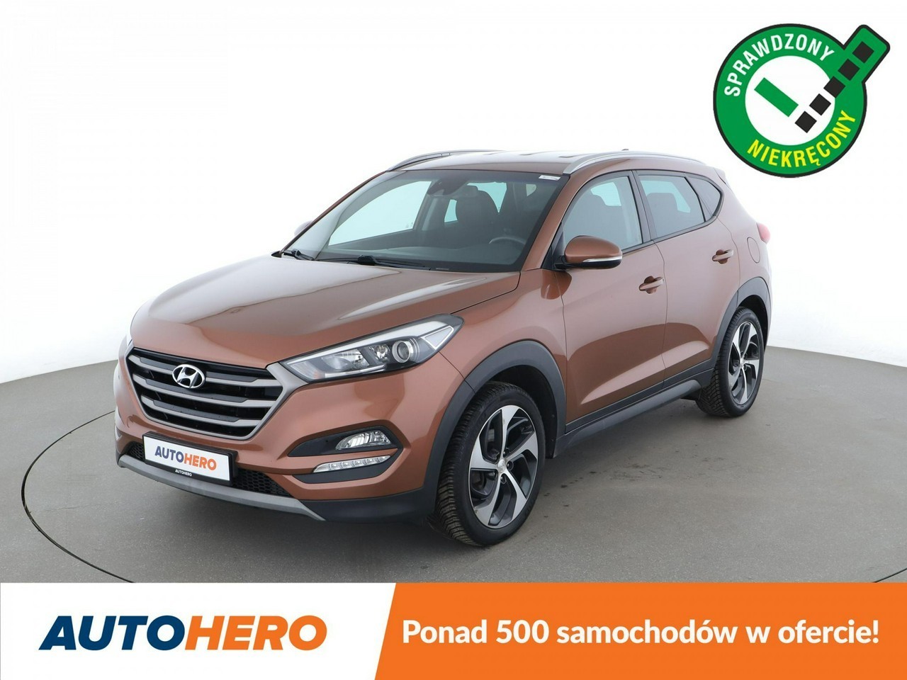 Hyundai Tucson III 177KM, klima auto, navi, kamera i czujniki parkowania, grzane fotele