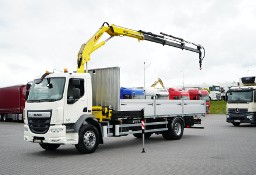 DAF AE 55 LF / 250 / SKRZYNIOWY + HDS / HYVA HB-150 / PILOT / ROTATOR