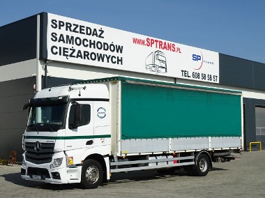 Mercedes-Benz ACTROS 1833 Plandeka Z zsuwanymi Bokami Buty EURO 6 KLIMA , Blokada Mostu , Książka Serwisowa , Kabina Stream Space-1