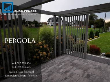 Pergola z aluminium indywidualna wycena i wymiar-1