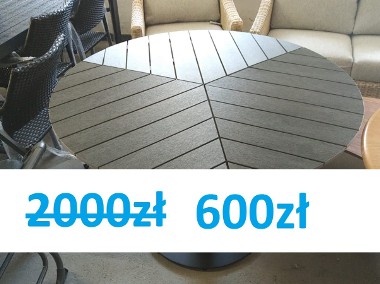 - 70% Nowy stół outdoor firmy Dakota Fields 114x76 cm  600zł-1