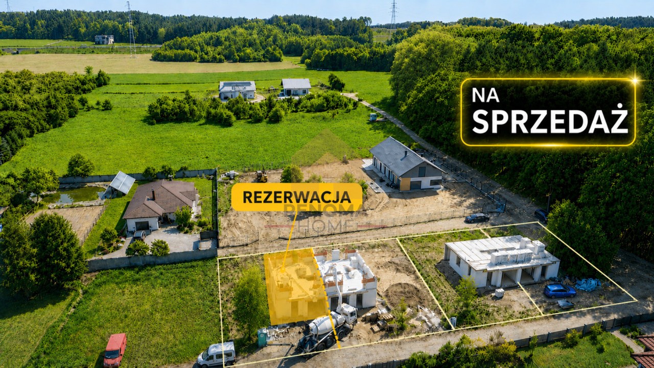 Bliźniak 121 m²| 4/5 pokoi | Garaż | Racula