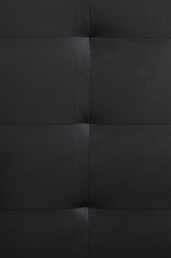 vidaXL Rama łóżka, czarna, sztuczna skóra, 120 x 200 cm 280628-2