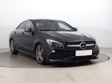 Mercedes-Benz Klasa CLA , Salon Polska, Serwis ASO, Automat, Skóra, Navi, Klima,-1