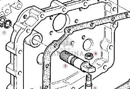 Fendt Favorit 514 Pokrywa Boczna Skrzyni Biegów CZĘŚCI 514100090010
