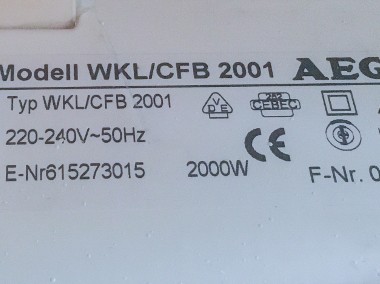  Grzejnik konwektorowy AEG WKL/CFB 2001 2kW-2