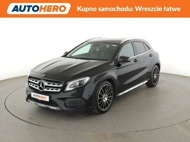 Mercedes-Benz Klasa GLA full LED półskóra Android Auto klima auto grzane fotele tempomat cz-1