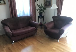 Komplet wypoczynkowy, kanapa i fotel