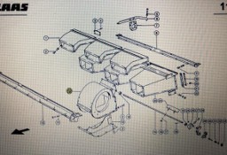 Obudowa wydmuchu Claas Mega 370-340 Nr kat. 000 647 140 1 Nr kat. 000 647 140 1
