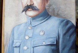 Portret olejny - Marszałek Józef Piłsudski 