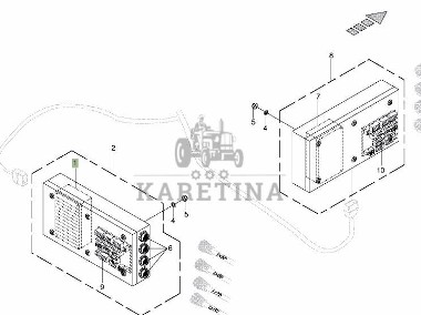 Krone Big M II - płyta moduł sterownik komputer-1