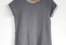 Bluzka Esmara XS 34 szara pikowana top t-shirt bluza romby