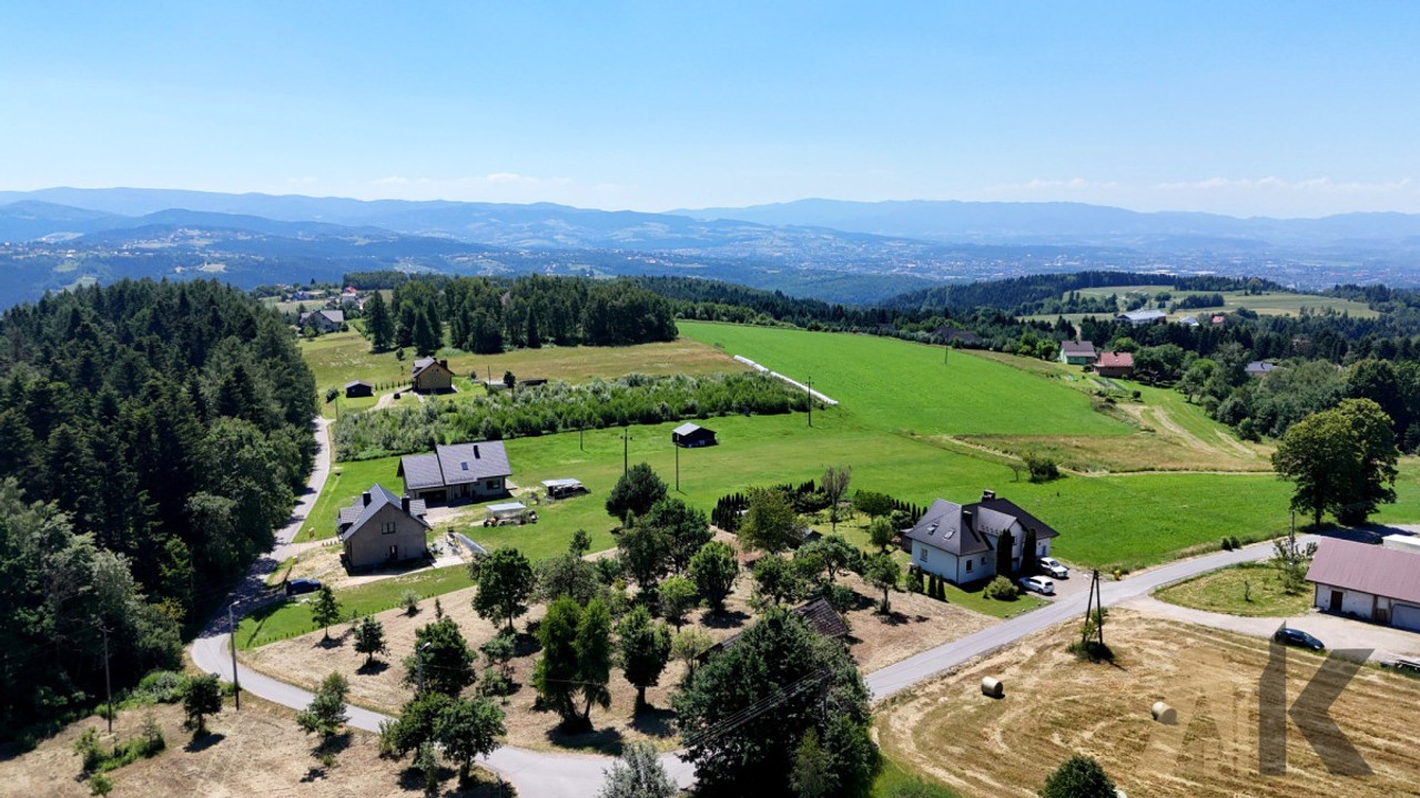 Duża działka 3200 m² z widokiem na góry i las - Widok 4
