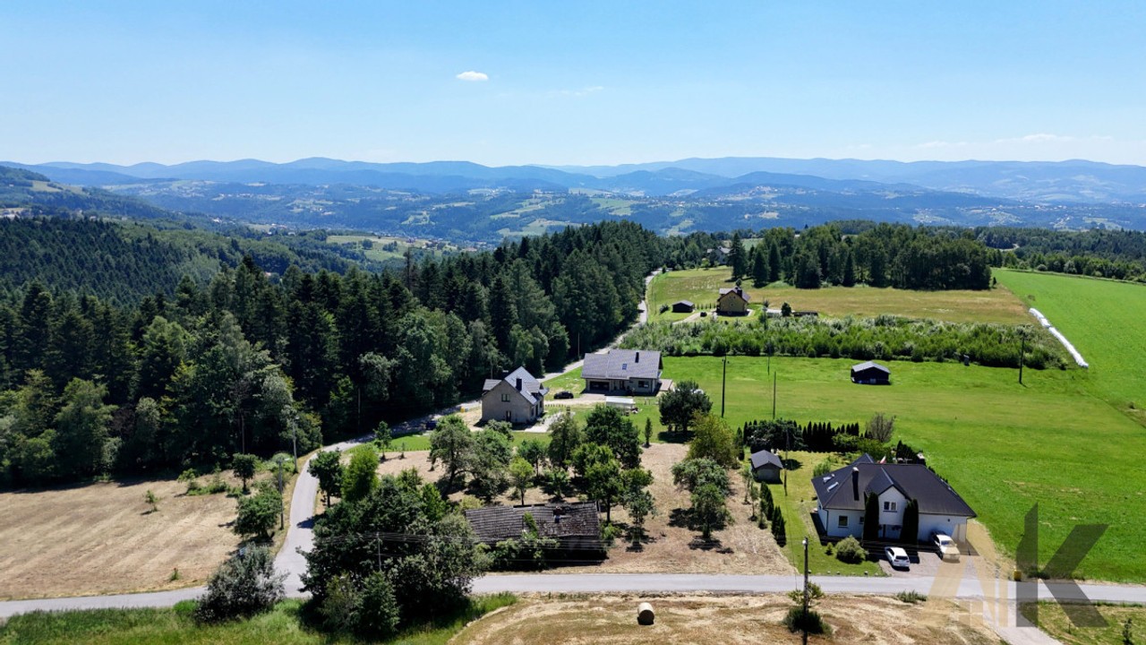 Duża działka 3200 m² z widokiem na góry i las - Widok 5