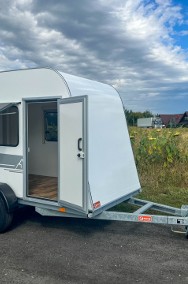 MiniKamper PLUS PRZYCZEPA KEMPINGOWA 750 KG | WYPOSAŻONA | ALUFELGI GRATIS-2