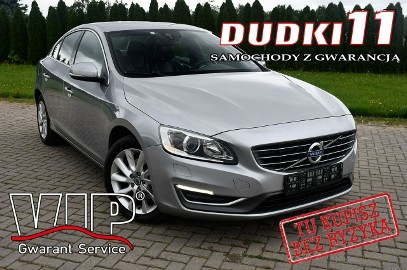 Volvo S60 II 1,6hdi DUDKI11 Kam.Cof.Navigacja.Automat.Skóry.Asystent.Podg.Fot.Pam