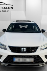 SEAT Ateca FR SKÓRA grzane fotele NAWI panorama AUTOMAT DSG F1 kamery 360 ACC-2