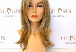 Peruka długa z włosów syntetycznych w odcieniu blond Starachowice 
