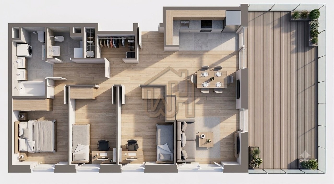 Mieszkanie na sprzedaż, 75 m², 4 pokoje Warszawa Białołęka