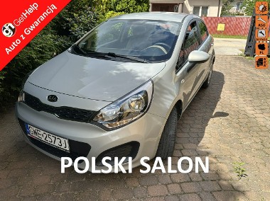 Kia Rio III Polski salon, 2 kpl. opon nowych, klimatyzacja, znikomy przebieg, ES-1