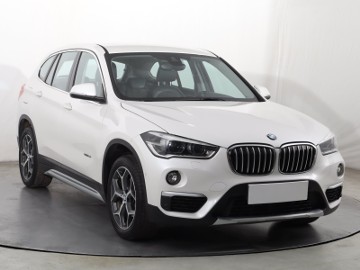 BMW X1 F48 , Salon Polska, Skóra, Klimatronic, Tempomat, Parktronic