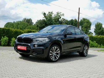 BMW X6 F16 xDrive30d 258KM M Sport Pack - X-Drive 4x4 -Automat 8b. -Skóra -Zoba