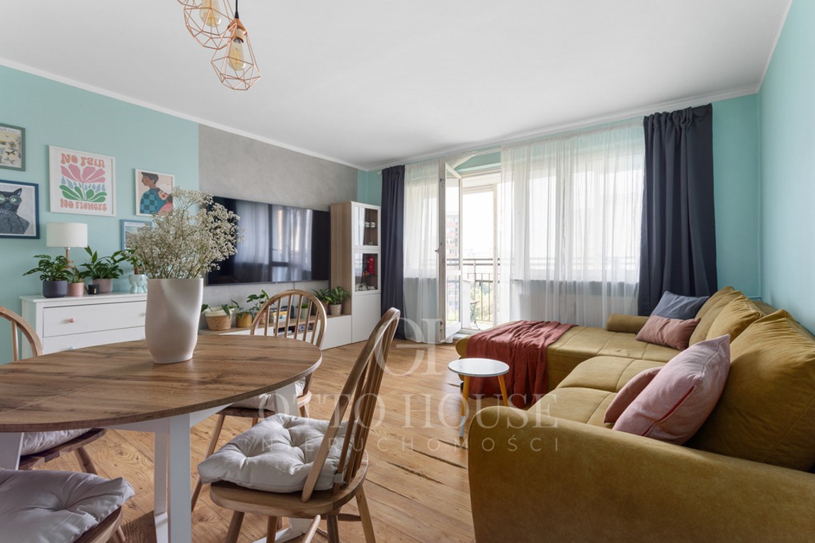49,5m2 z świetnym widokiem, duża loggia, 2 pok.