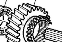 John Deere 6820 6920 6920S Koło Zębate Bieg Z= 30/35 Części L114390