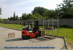 Kurs wózki widłowe - szkolenia w Krakowie za 432 zł - uprawnienia UDT.