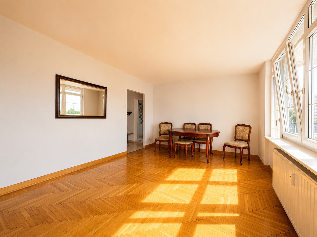 Mokotów - 3 pokoje - oddzielna kuchnia - balkon - Widok 2