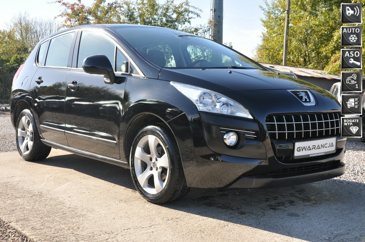 Peugeot 3008 I klimatronic*gwarancja*alufelgi*jak nowy*pełna obsługa*nowe opony*