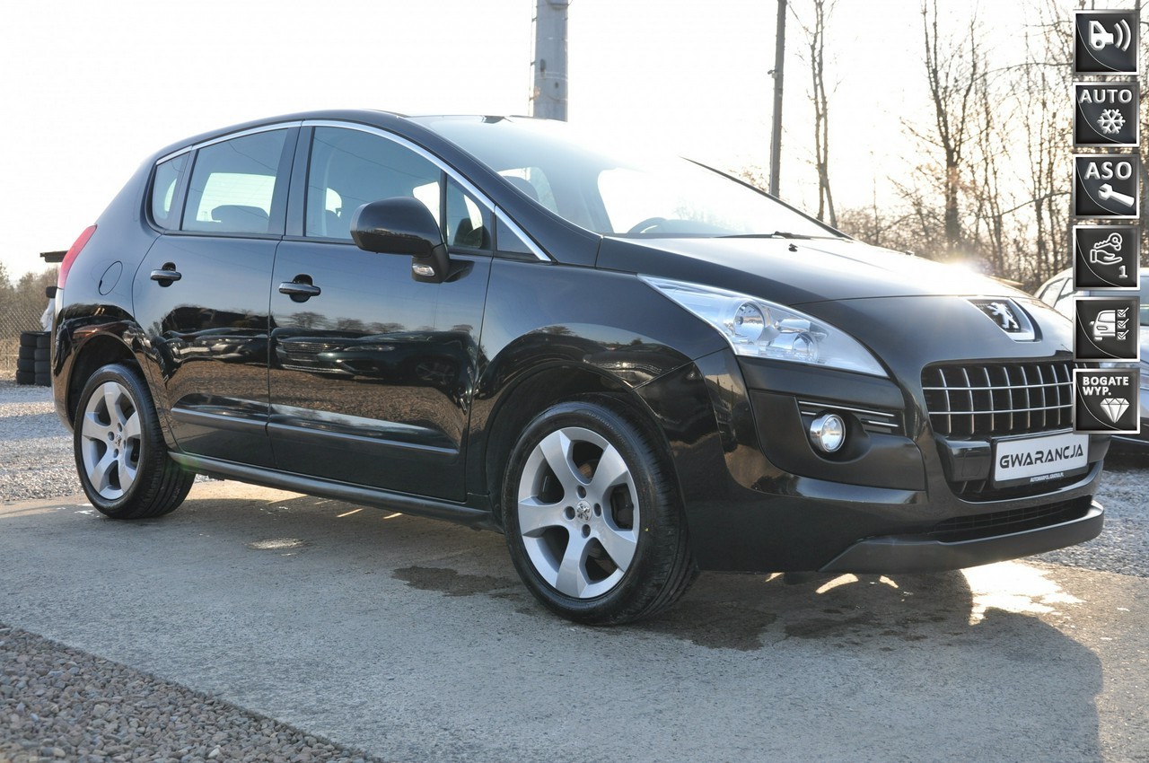 Peugeot 3008 I klimatronic*gwarancja*alufelgi*jak nowy*pełna obsługa*nowe opony*