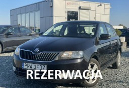 Skoda Rapid 1.6TDI 115KM 2016r. Spaceback, PL Salon, Xenon, Front Assist,