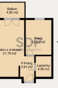 2-pokojowe mieszkanie na Lipie Piotrowskiej-2